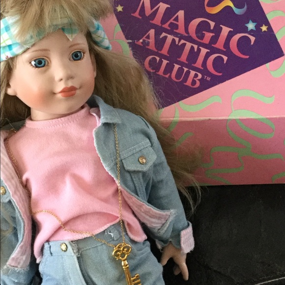 The Magic Attic Other - ⚜️  MAGIC ATTIC ALISON DOLL w 🗝 & BOOK 📚 1996